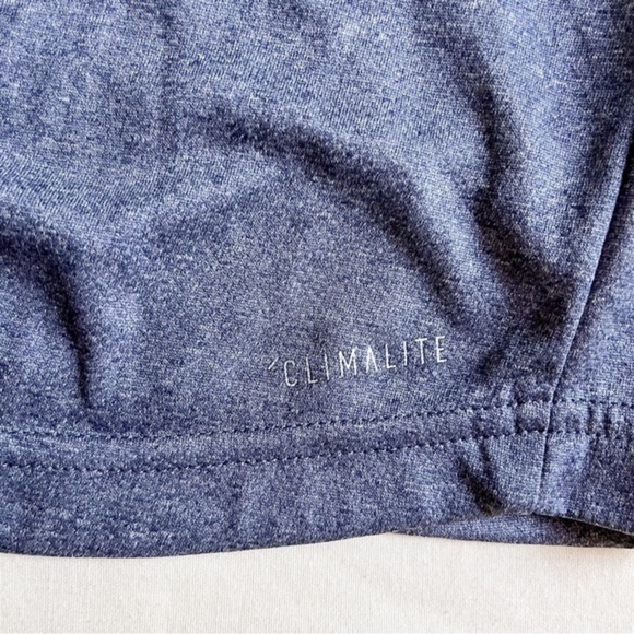 Adidas Men’s Grey Climalite Athletic T-Shirt - Picture 7 of 7